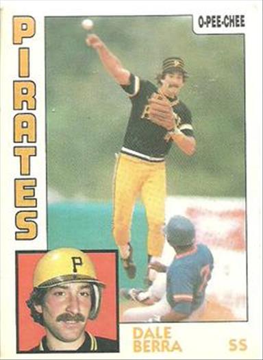 1984 O-Pee-Chee Baseball Cards 018      Dale Berra